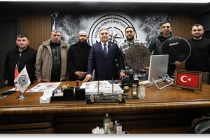 Celal Karatüre’den Sezgin Aydın’a Ziyaret